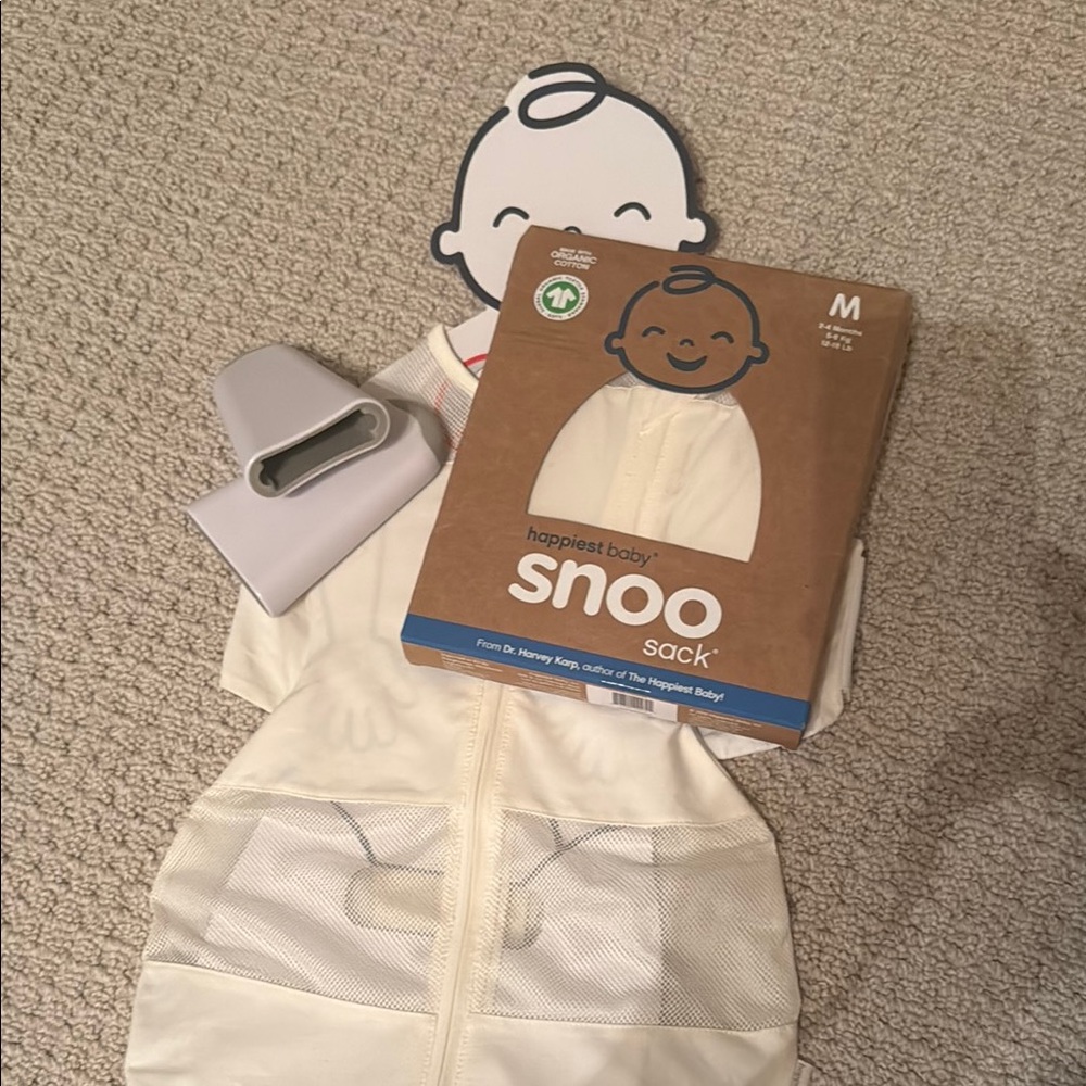 Happiest Baby Snoo Sack in Cream